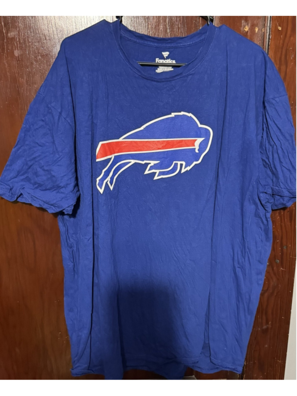Buffalo Bills Josh Allen #17 Blue Fanatics T-Shirt Men Size 3XL - Picture 3 of 17